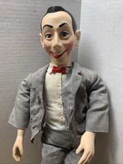 Vintage 1987 Pee-Wee Herman Talking Pull String 18” Doll Peewee Voice Distorted