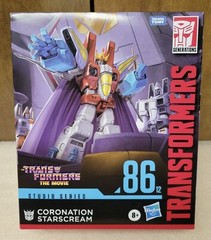 Coronation Starscream Transformers The Movie Studio Series 86 12 Leader Class