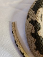 Jake the Snake Roberts Damien Snake with Bag WWF Hasbro 1991