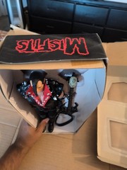 Misfits Jerry Only 12” Action Figure Bassist 1999 21st Century Toys w Coffin Box