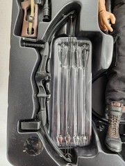 Hot Toys MMS 35 Rambo III 3 John J Rambo 1/6 Sylvester Stallone Open Complete