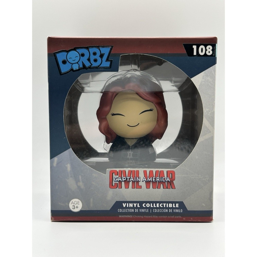 Funko Dorbz Marvel Captain America Civil War Black Widow 108 Vinyl Figure NEW