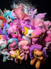My Little Pony Figure Mixed G3 G4 Hasbro Pinkie Pie Twilight Sparkle Lot Of 20