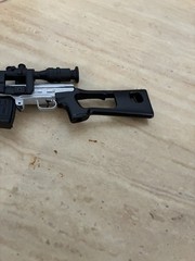 GoatGuns “Raider” Silver SVD Limited Edition Ultra Rare Raider Goat Gun