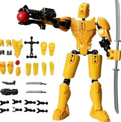 Buzzer 13 Action Figure | 3D Printed Poseable Articulated Collectible
