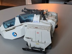 Vintage GI Joe Cobra Wolf with Ice Viper 1987 Hasbro
