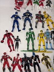 Huge Enormous Lot Bandai Power Rangers Action Figures 1990’s 2000’s Movie Loose