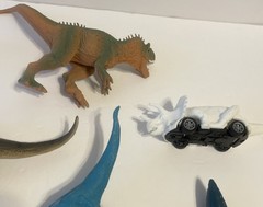 Assorted Bundle Lot Set Of 11 Dinosaur Action Figures Toys