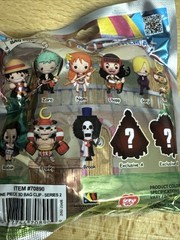 One Piece Series 2 Figural 3D Foam Clip Bag SEALED Keychain 1 Random Bag