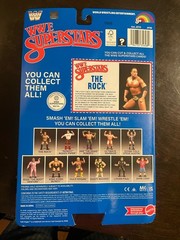 Mattel LJN WWE Superstars Series 3 The Rock Chase Black Card