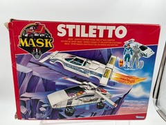 M.A.S.K 1988 Stiletto box mask Kenner