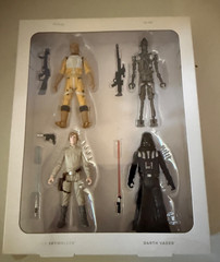NEW IN BOX-Star Wars Episode V Empire Strikes Back 4 Piece Figurine Set