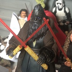 Star Wars Black Series Lot 2 Custom Sith Figures Leia Starkiller, Darth Mad Klaw