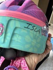 Schwinn Paw Patrol Skye Kids Bike Helmet Adjustable Girls 3-5 Years Purple Pink