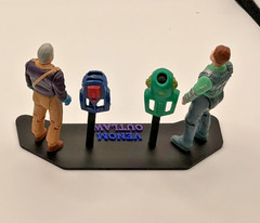 Kenner MASK Outlaw Figures Nash “Goon” Gorey & Mile “Wolf” Mayhem with masks