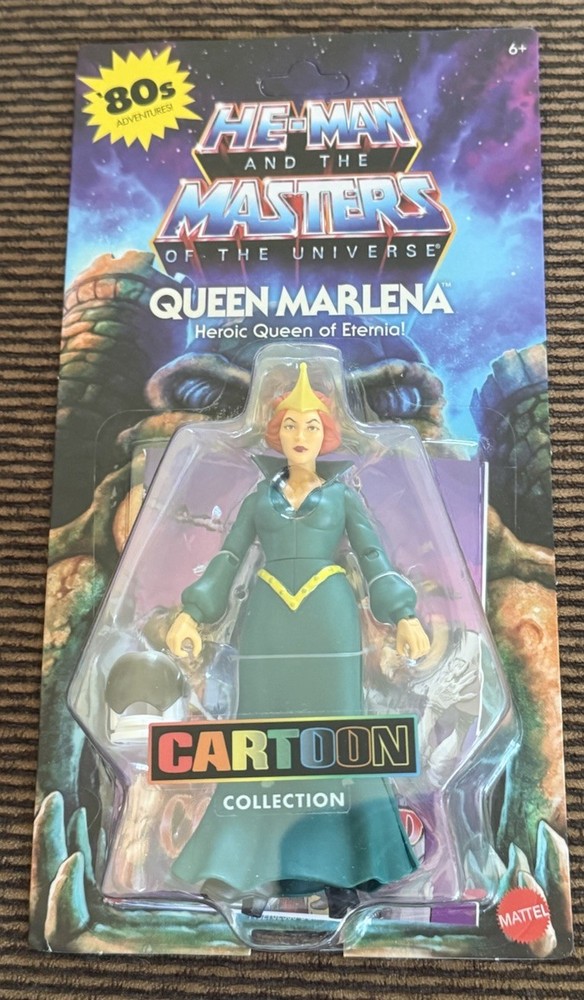 Unpunched MOTU 2026 Cartoon Collection: QUEEN MARLENA 5.5″ Figure NEW IN HAND!