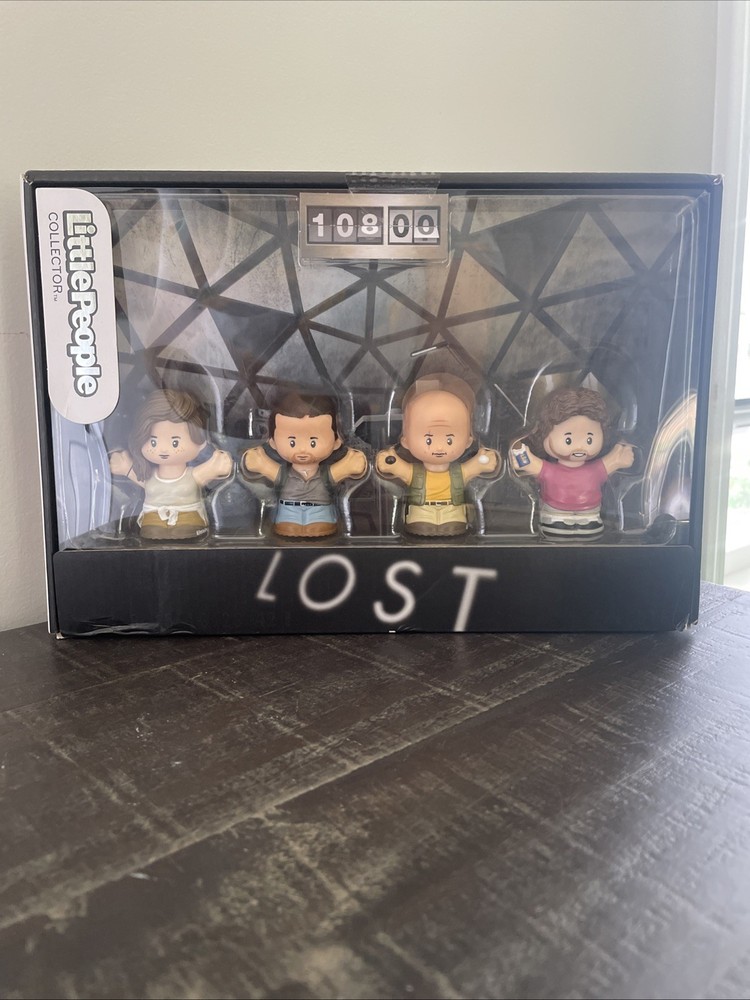 Little People Collector LOST TV Show Special Edition Figure Set in Display Box