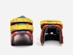 Bandai GUNDAM Battle Scarred GUNDAM MAXTER mobile suit R&L Shoulder Armor Parts
