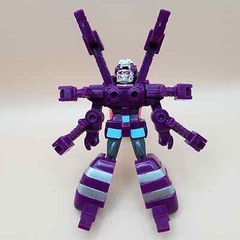 INVADING INSECT V WORLD (Vintage LH Toys) Rainbow MOTH Knock-off Transformers KO