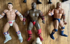 Jakks WWF WWE WCW Wrestling Action Figure Lot Austin Undertaker NWO Goldberg BCA
