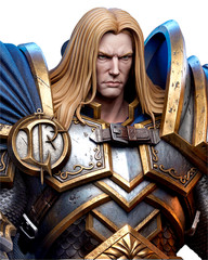3D Printed Fan Art Arthas Paladin by Wicked3d