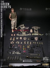 Damtoys 1/6 78057 The Green Berets Army Special Forces In Afghanistan Action