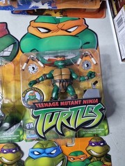 2002 Ninja Turtle Action Figures Complete Set 7 Carded Figures Fox Playmates