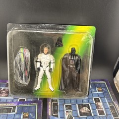 1998 Star Wars Escape From The Death Star Action Board Game w/ Exclusive Figures