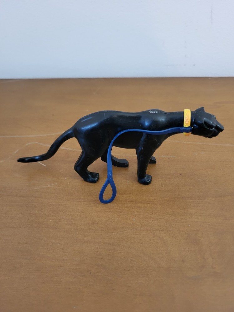 1967 Ideal Captain ACTION BOY Pet PANTHER KHEM with LEASH READ BELOW