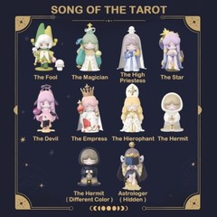 52TOYS LAPLLY SONG OF THE TAROT SERIES – NEW SEALED FULL CASE OF 8 FIGURES