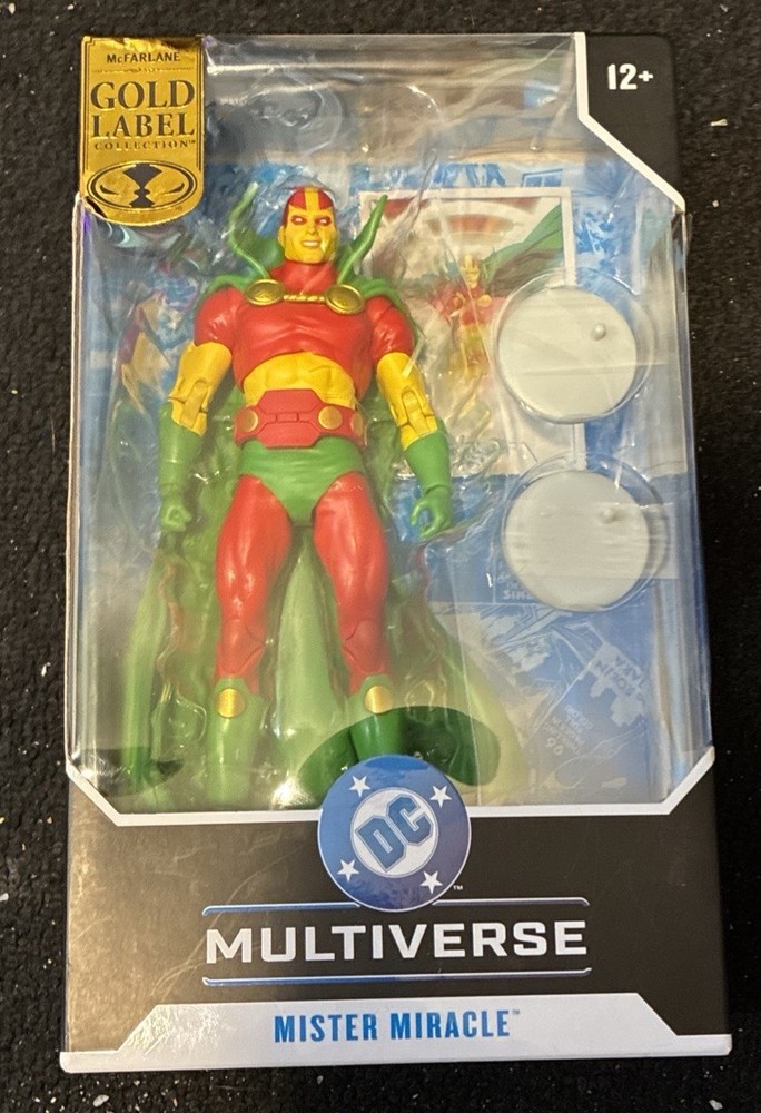 McFarlane DC Multiverse Mister Miracle New Gods Gold Label Target Exclusive NEW
