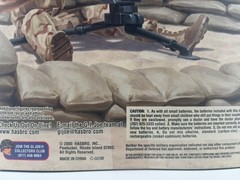 Hasbro 2000 12″ GI Joe – US Military 40mm Grenade Machine Gunner – NIB