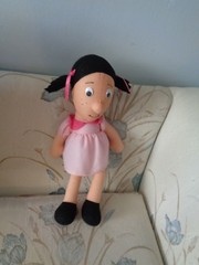 PLUSH DOLL FIGURE FLORINDA MEZA MEXICAN TV SITCOM EL CHAVO DEL OCHO LA POPIS