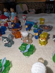 Huge Mixed Lot Of 45 Paw Patrol Figures Toys Marshall Skye Rocky Chase Mayor