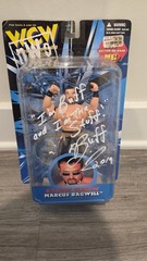 Buff Bagwell Signed WCW nWo Atomic Elbow Figure Marcus Bagwell 2019
