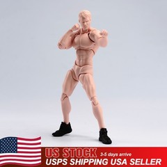 USA Wind Toys 1/12 Male Super Flexible Soldier 6″ Pale Skin Action Figure Body