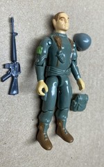GI Joe 1982 Grunt V1 Straight Arm Complete Clean & Tight! Vintage Hasbro ARAH