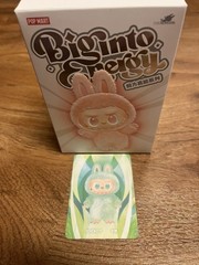 Labubu Authentic POP MART The Monsters Big Into Energy Serenity new box bag card