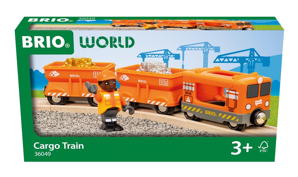 World – 36049 Gold Cargo Train | Toy Train Set for Aged 3 Years Up