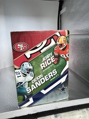 McFarlane Toys NFL Series 12 Deluxe 2-Pack Deion Sanders & Jerry Rice Boxed