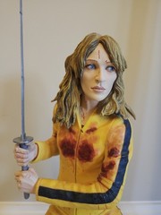 NECA KILL BILL 18″ 1/4 Scale THE BRIDE Talking Figure As Is Read Desciption