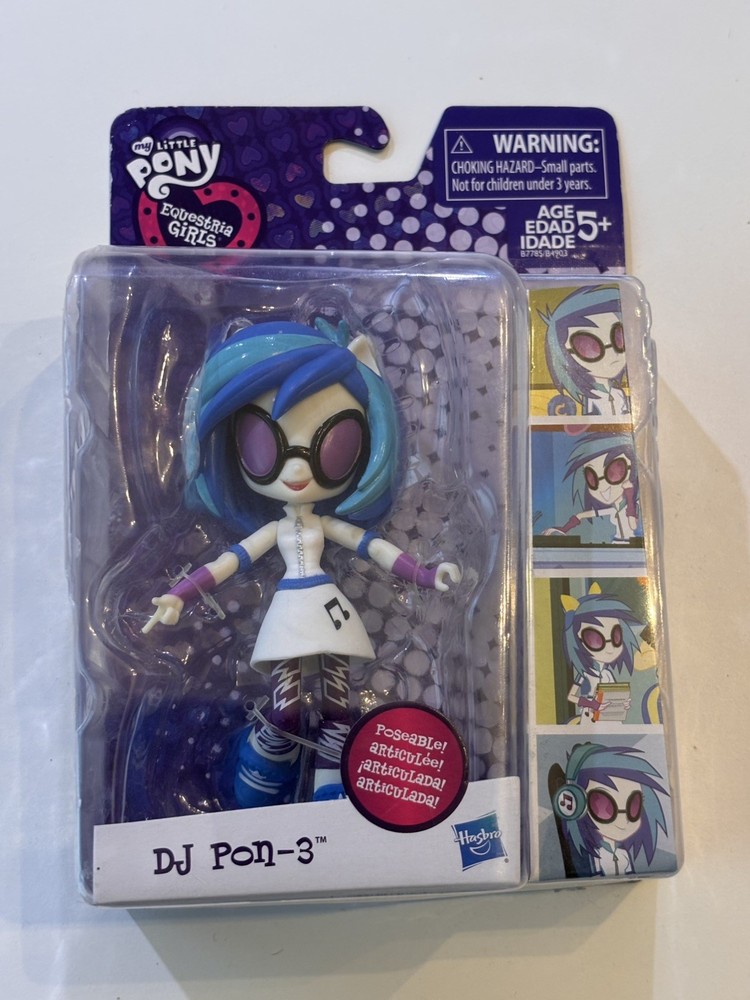 My Little Pony Equestria Girls Minis DJ Pon-3 Figure New In Box 2015