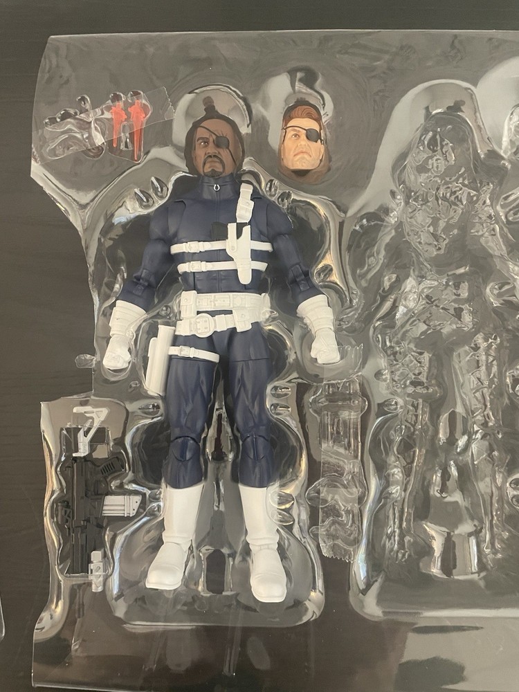 Marvel Legends NICK FURY JR FIGURE COMPLETE (Shield 3 Pack 2024)