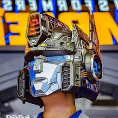 Killerbody Optimus Prime G1 Wearable Prop LED Helmet Electric/Voice Control Mask