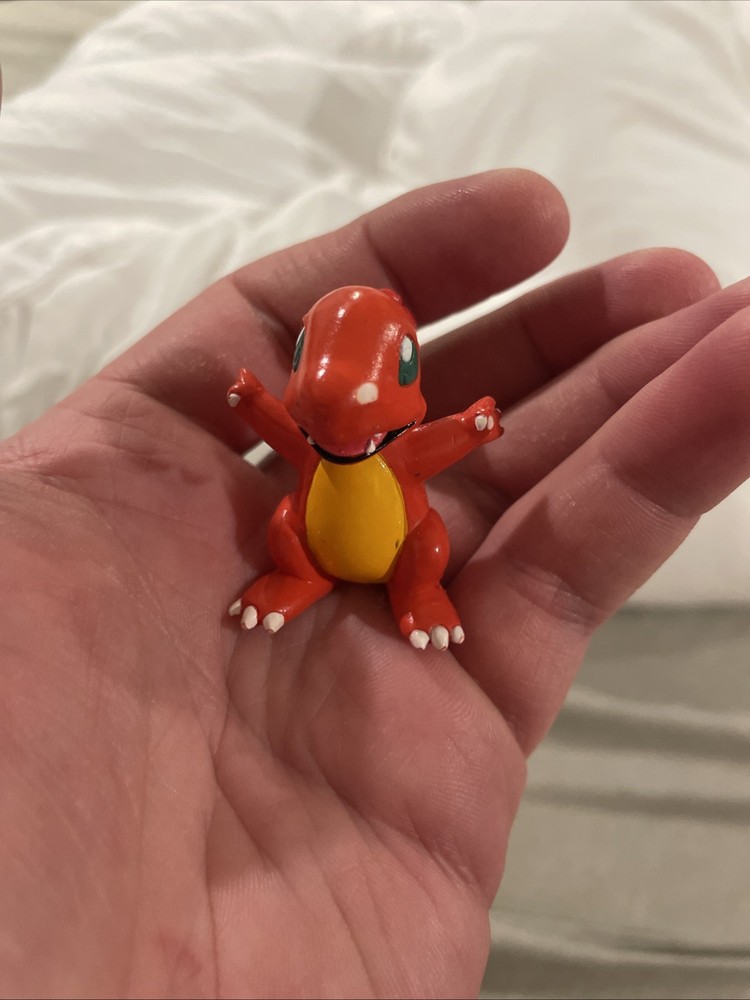 1999 Pokemon TOMY Charmander Vintage Mini Figure Nintendo