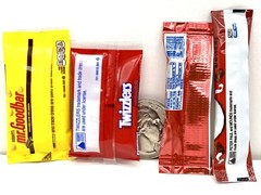 Zuru Mini Brands Halloween Miniature Candy Mixed 8 Pieces 2 Bags & Cart