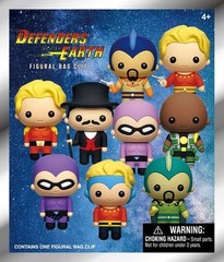 3D Figural Bag Clip Defenders of the Earth Pack [1 RANDOM FIgure]