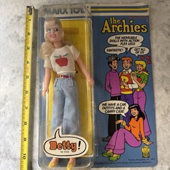 1975 Marx Toys The Archies BETTY 9″ Action Figure New Fast Ship