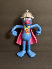 Sesame Street Rosita, Bert, and Super Grover, 7-inch collectible toy features