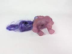Vintage My Little Pony TWINKLER Sparkle Pegasus Hasbro MLP G1 1984 Purple